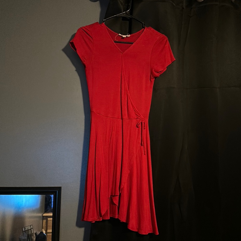 Red dress. Size small